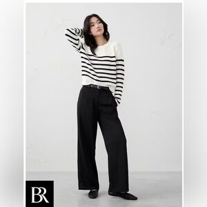 Banana Republic Wide Leg Sheen Pants